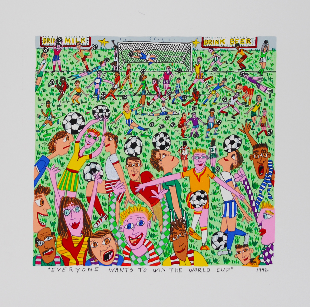 James Rizzi   Everyone Wants To Win The World Cup   2D