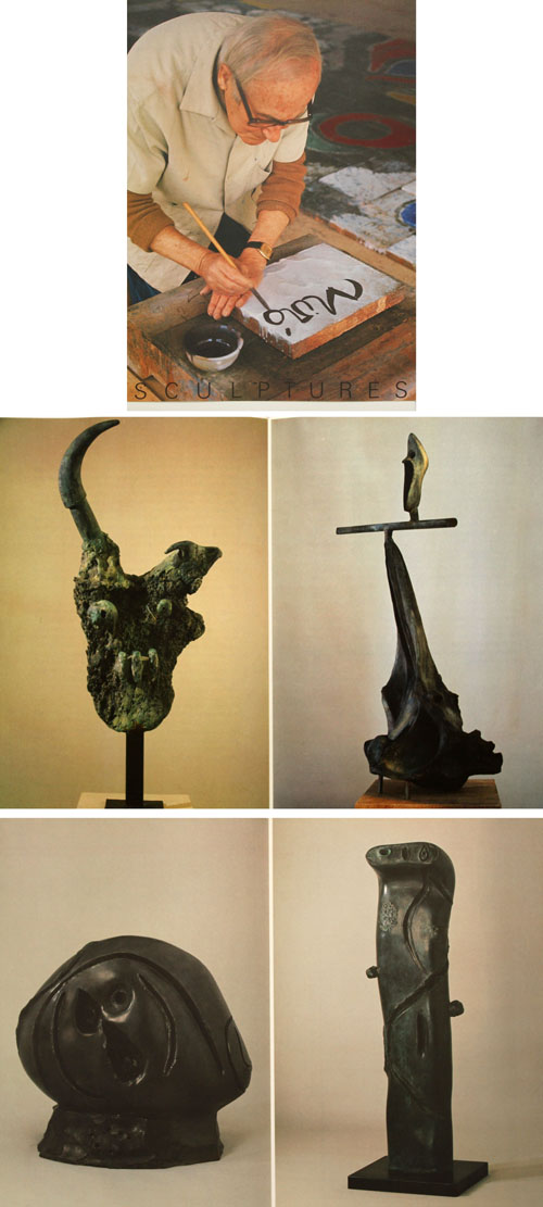 Joan Miró   Sculptures   Ausstellungskatalog von 1985